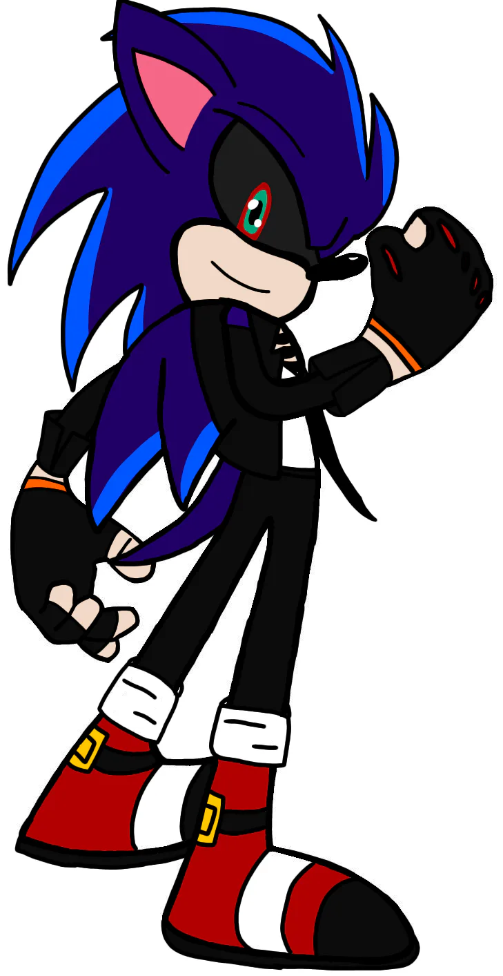 True Dark Sonic (fanart by ss2sonic) : r/SonicTheHedgehog