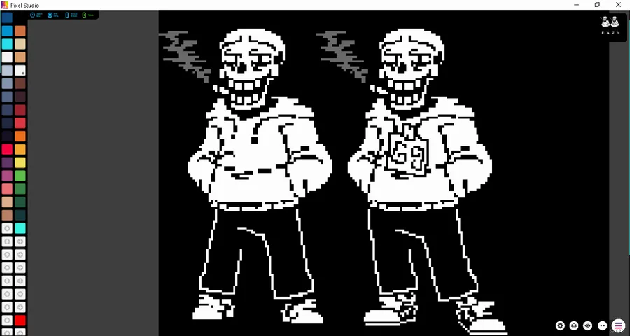 Dust Sans spritesheet by Moishma on DeviantArt