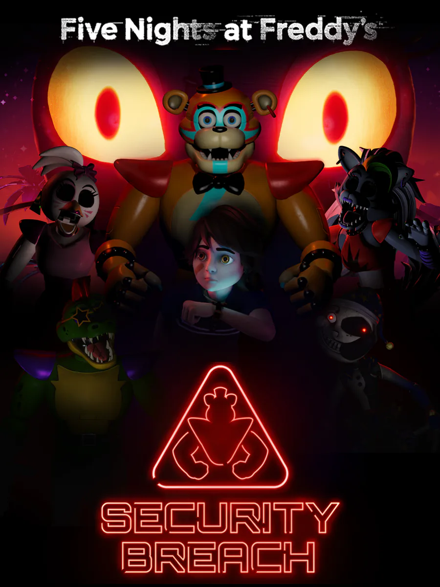 FIVE NIGHTS AT FREDDY'S SECURITY BREACH 2D: AFTERHOUR by -RFPRODUCTION- -  Game Jolt