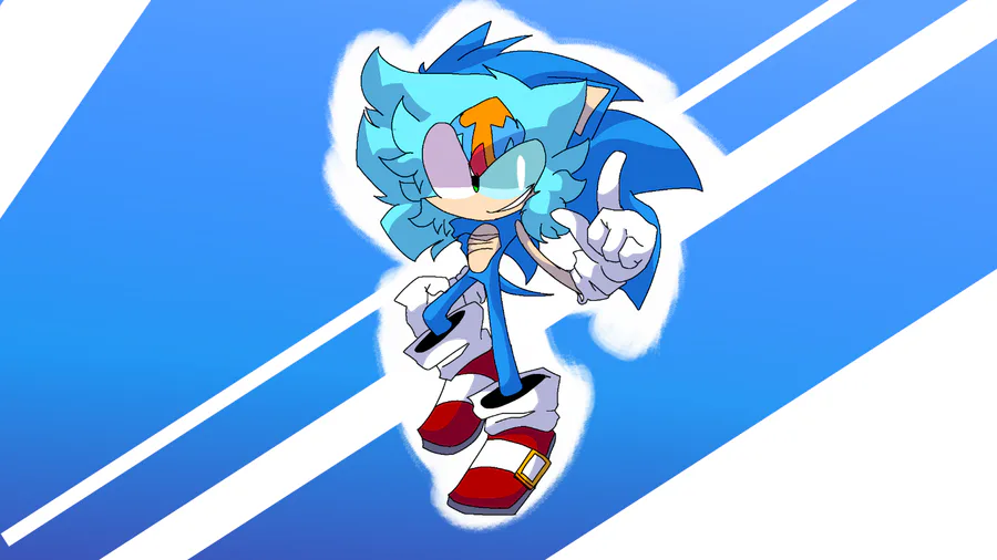 SPEED ART: Sonic.EXE Form 2 REVISITED 