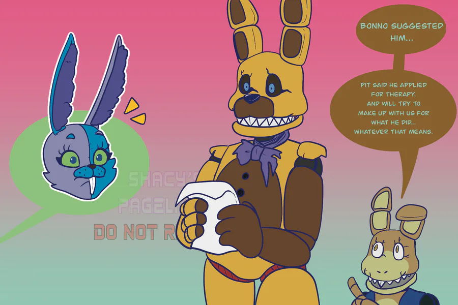 Shacys_Pagelings on Game Jolt: Fanart of Mike Schmidt and Abby Schmidt  from the FNAF Movie. Can't