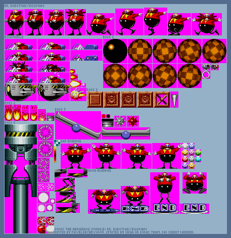 PC / Computer - Sonic Mania - Dr. Robotnik / Eggman - The Spriters Resource