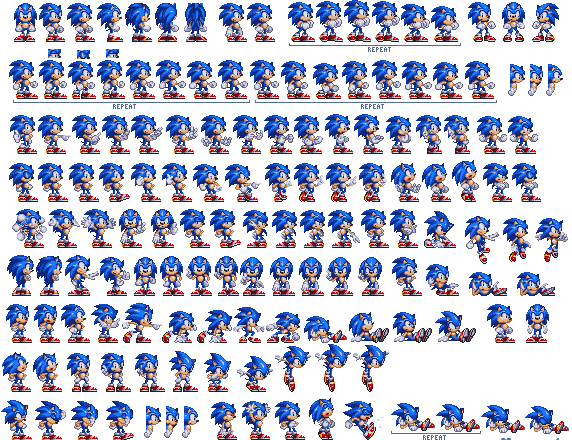 Amy mania sprites by troopsushi : r/SonicTheHedgehog