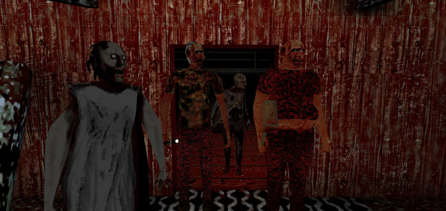 slenderman's freakish friends and family night on Game Jolt: granny 3 PC  granny 1.8 mode