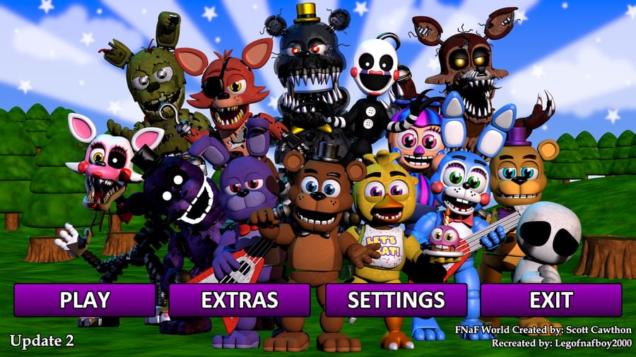 fnaf world -beta 3 update- FULL GAME - TurboWarp