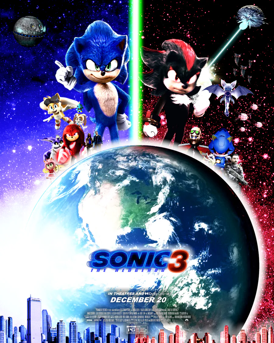 Terceiro filme de Sonic é planejado para 2024 - Outer Space