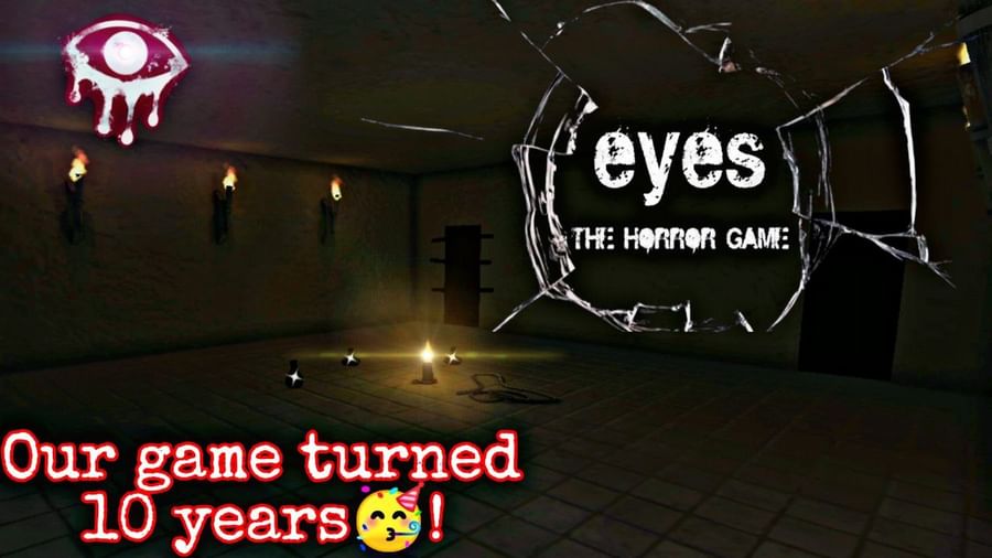 Eyes (v. 1.0.2) VS Eyes - the horror game (v. 1.0.6). Android versions.  Hard difficulty. 