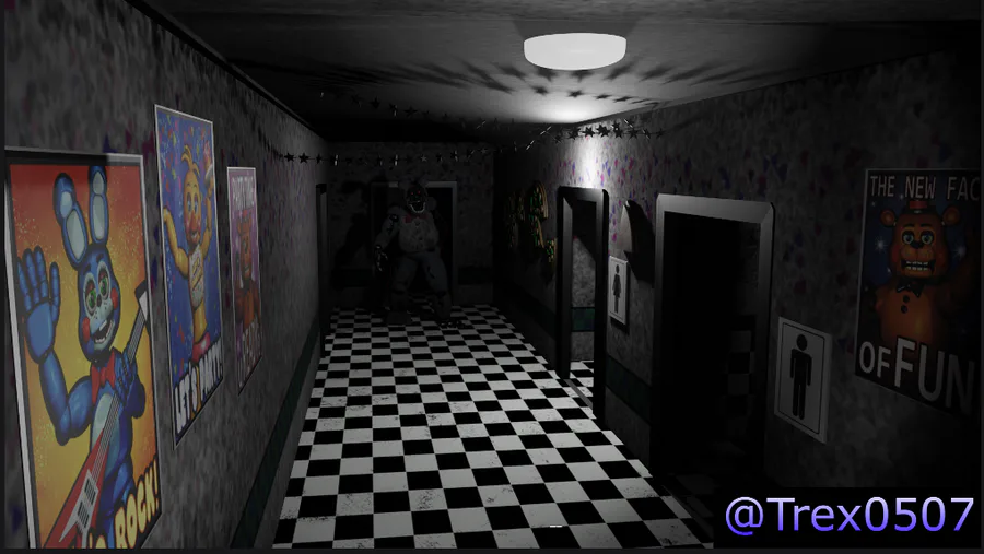 FNaF 3 Blender Map WIP : r/fivenightsatfreddys