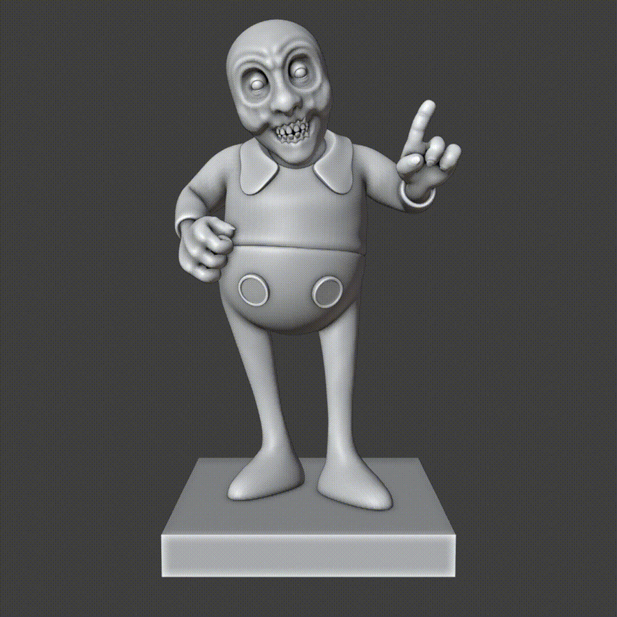 Starved Eggman - 3D model by Loslolos (@Loslolos) [b48d644]