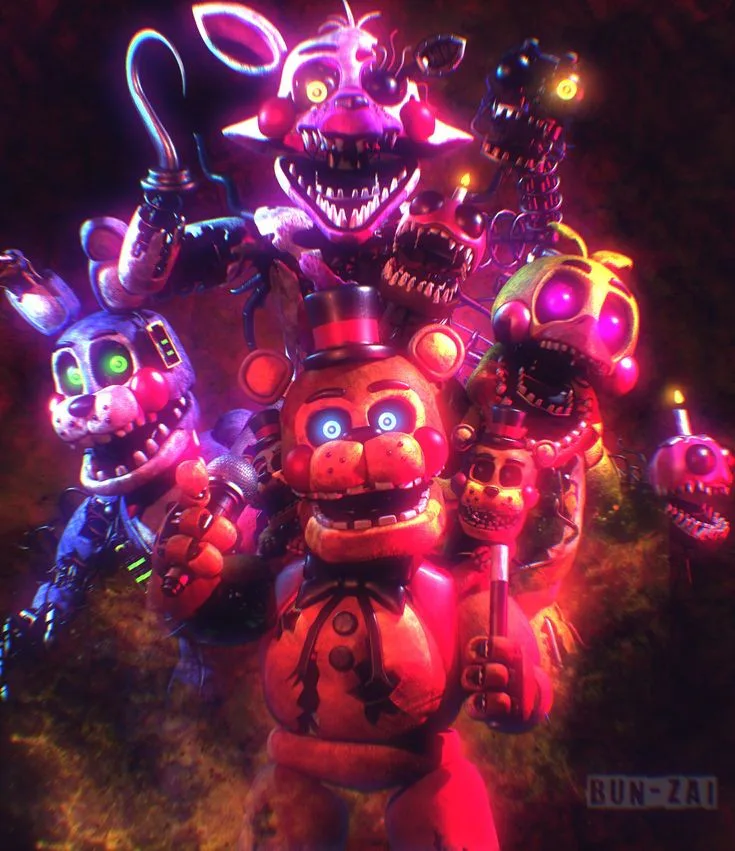 TravisLarrabee on Game Jolt: FNAF lolbit and mangol