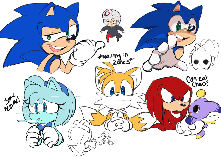 sonic #chao  Sonic fan art, Fan art, Sonic
