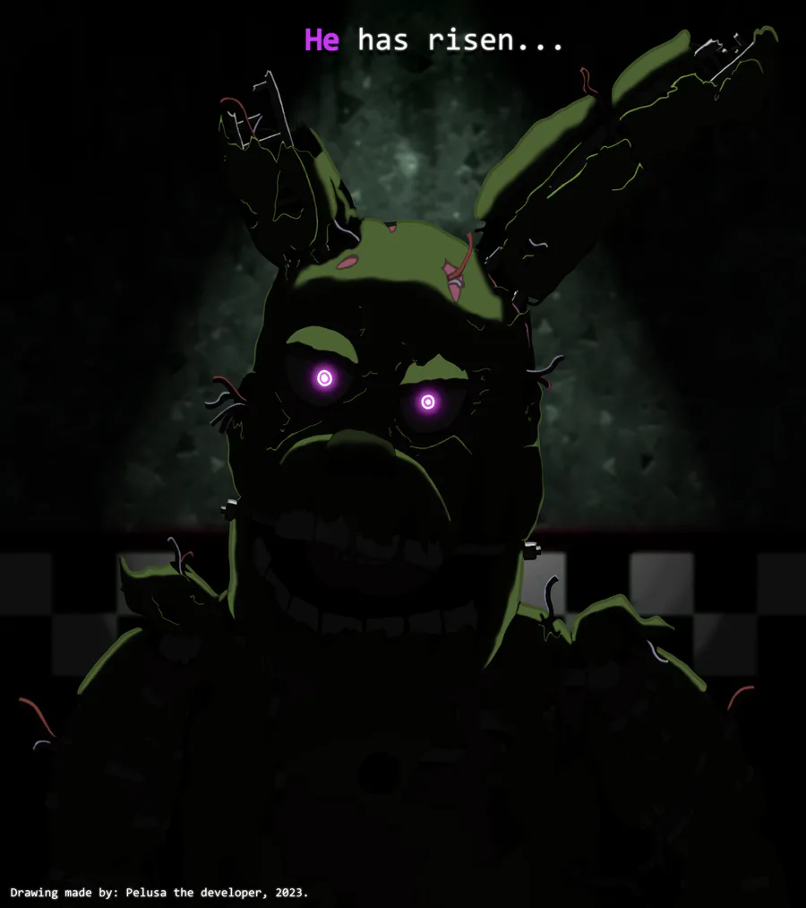 Five Nights at Freddy's - FNAF 3 - Springtrap - I Remain Sticker