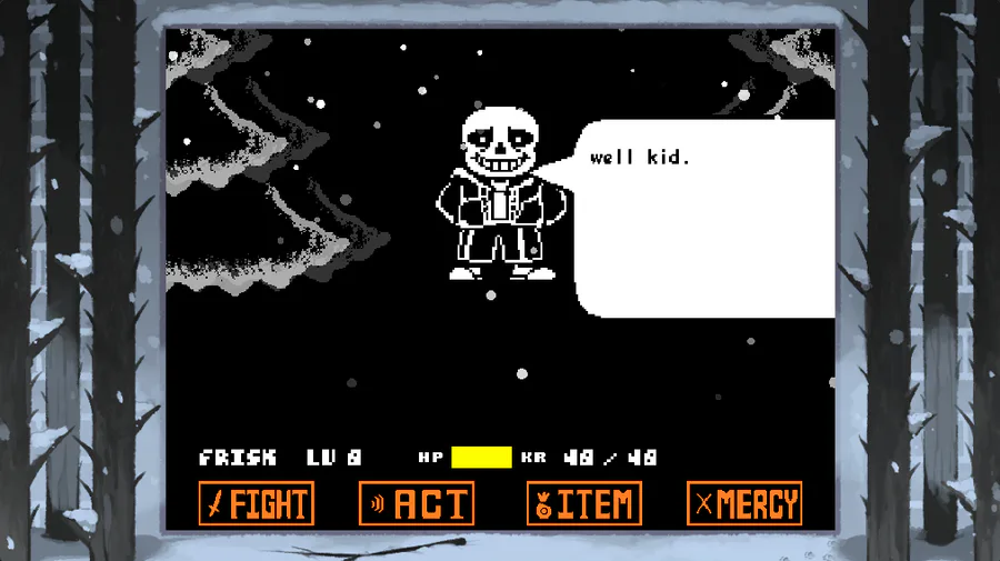 Undertale: Sans boss fight. - TurboWarp