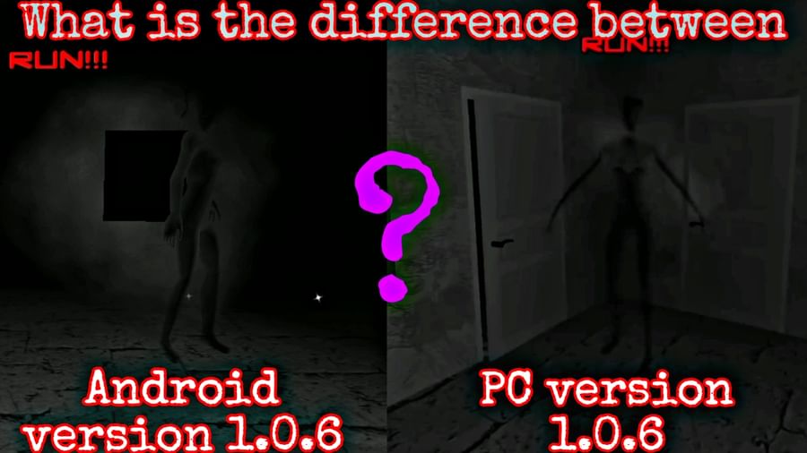 Eyes (v. 1.0.2) VS Eyes - the horror game (v. 1.0.6). Android versions.  Hard difficulty. 