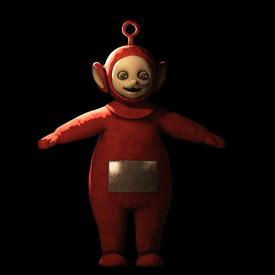 JustALilToby on Game Jolt: Tinky Winky from Slendytubbies 1 model