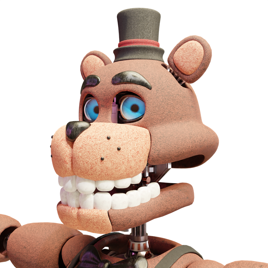 Freddy Fazbear Png 9 Image - Fnaf 1 Withered Freddy,Freddy Png - free  transparent png images 