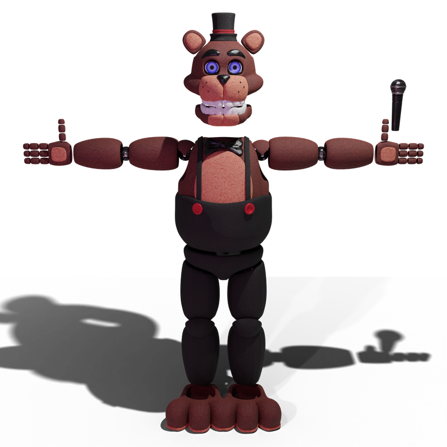 Freddy Fazbear Png 9 Image - Fnaf 1 Withered Freddy,Freddy Png - free  transparent png images 