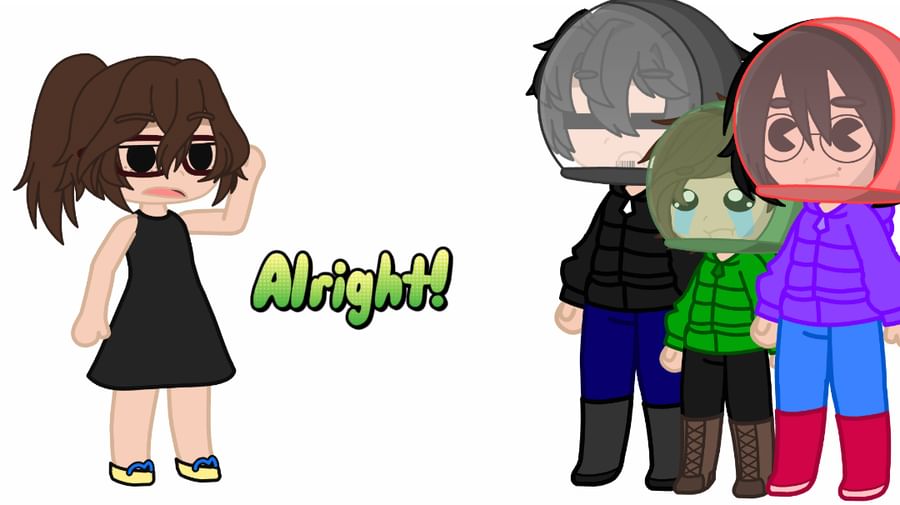 Creating my characters on Gacha Club pt.1 uhf