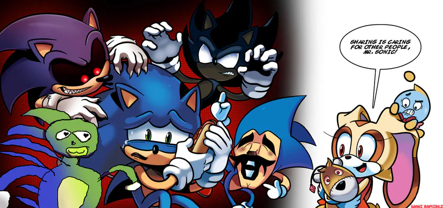 Gaming. on Game Jolt: Dont worry It isnt a nightmare! Its caring! Wait. Dark  Sonic isnt