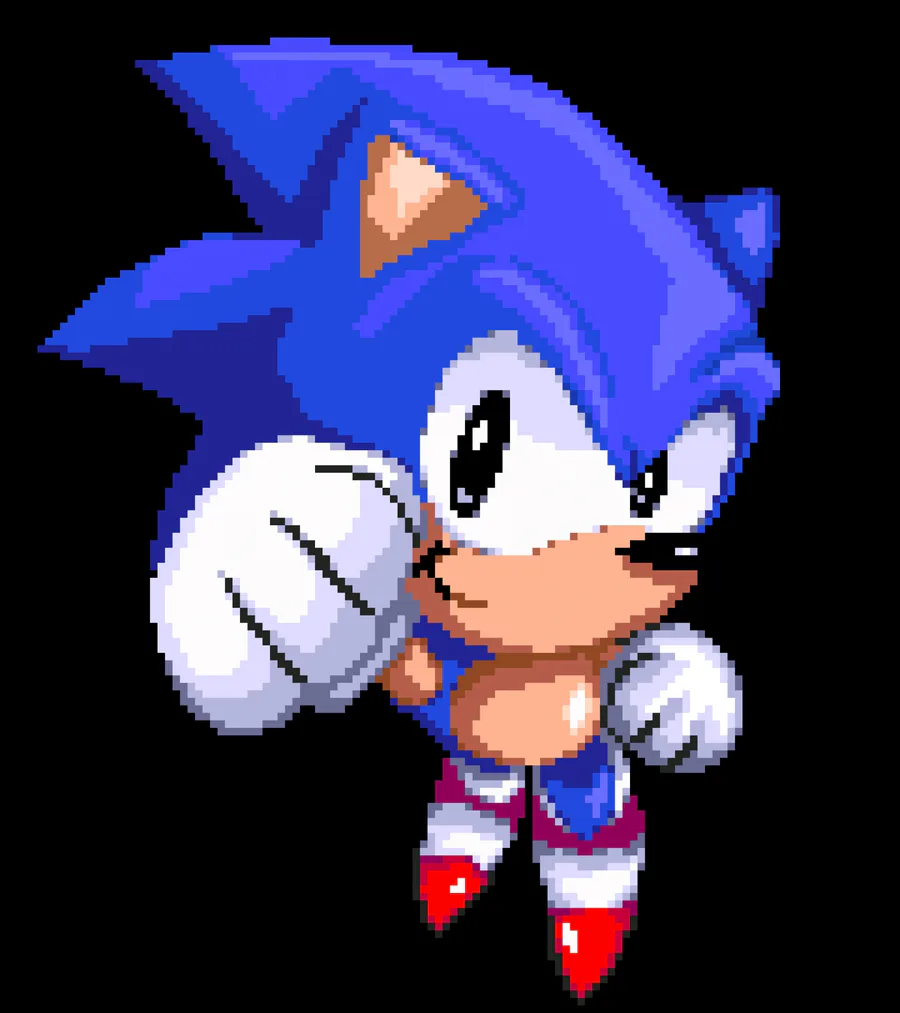 Kanomi13 on Game Jolt: Sonic sprite