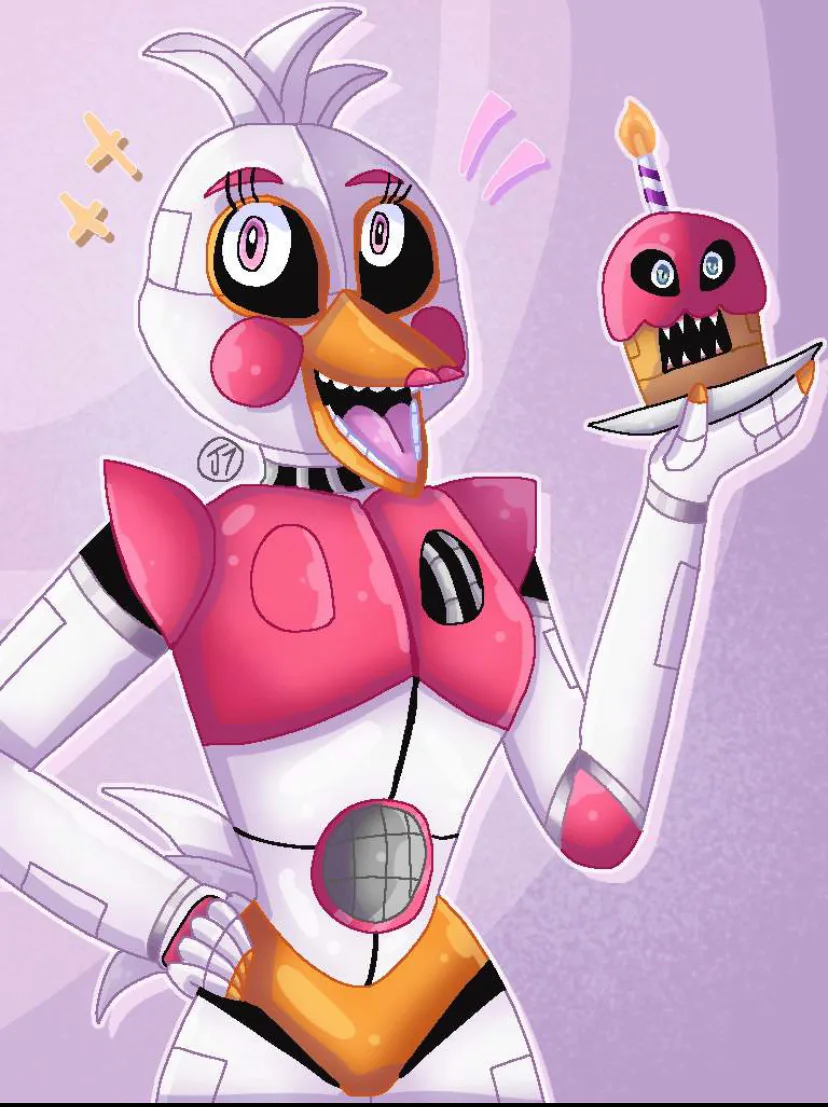 J7-Nebula on Game Jolt: Funtime Chica #fnaf #art