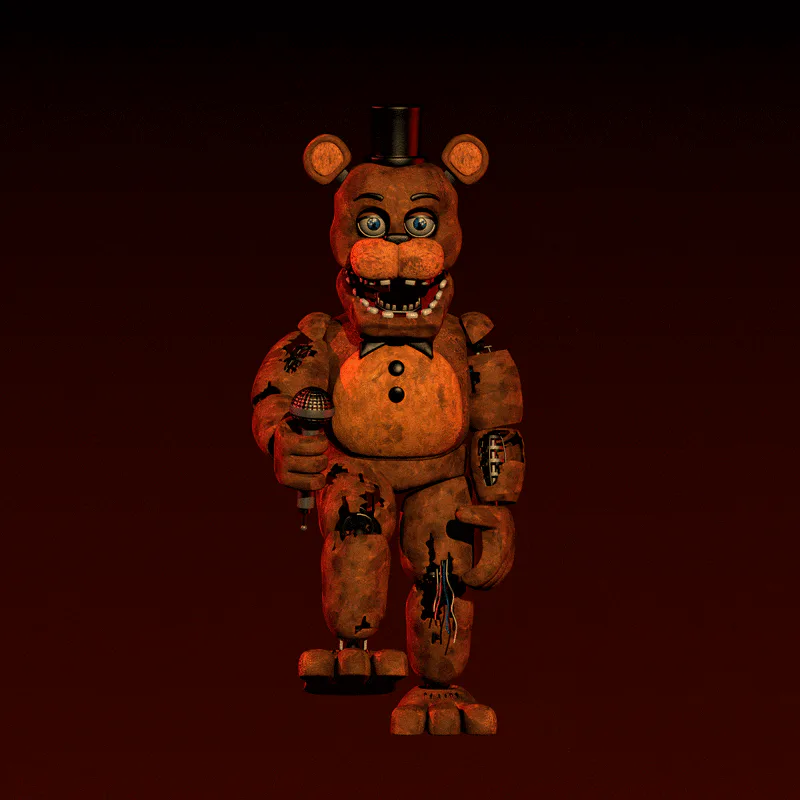 Alfathyrio on Game Jolt: Withered Freddy and Chica in the right corner of  FNAF 1.