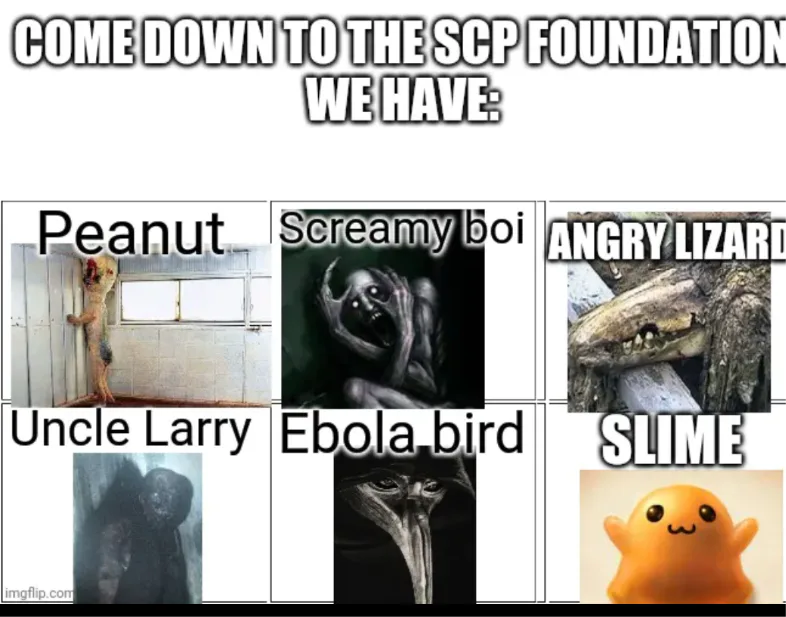 My first scp rp so i might get things wrong - Imgflip