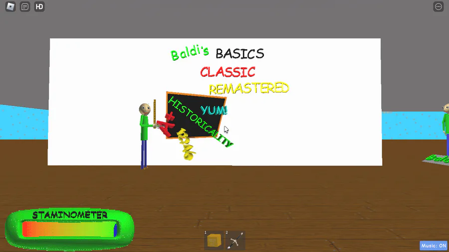 Baldi's Basics in Special Things - Roblox