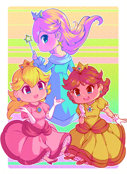 strapless open back dress Sexy Womans Halloween Costume Super Mario Nintendo Video Game Princess Peach  Mini Dress And Crown Costume Set main image 0