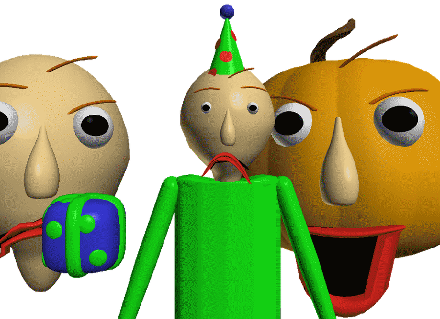 Baldi's Basics Models / Plus by HaDerp