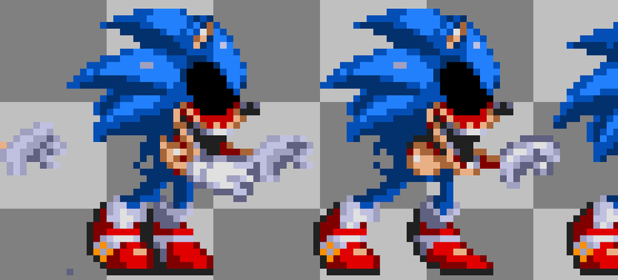 Pixilart - all fnf sonic exe mod characters by blue-blue