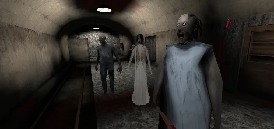 slenderman's freakish friends and family night on Game Jolt: granny 3 PC  Slenderina The Cellar 2 mode