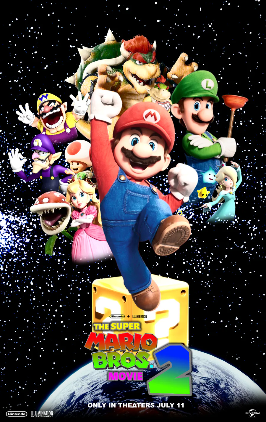 The Super Mario Bros Movie 2 (2025) Concept Poster by lolthd on