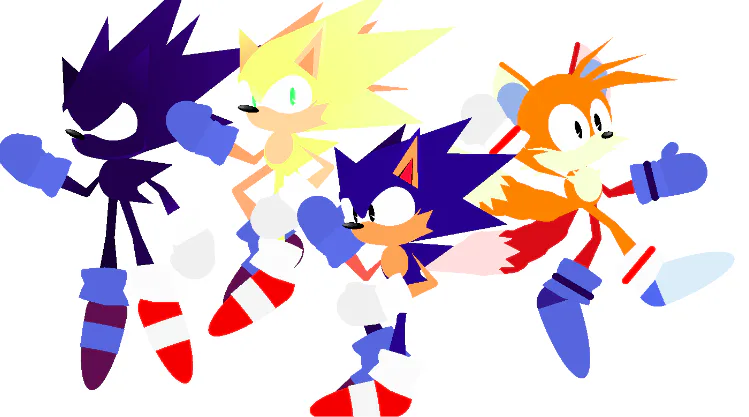 PACK DE SPRITES DO DARK SONIC 