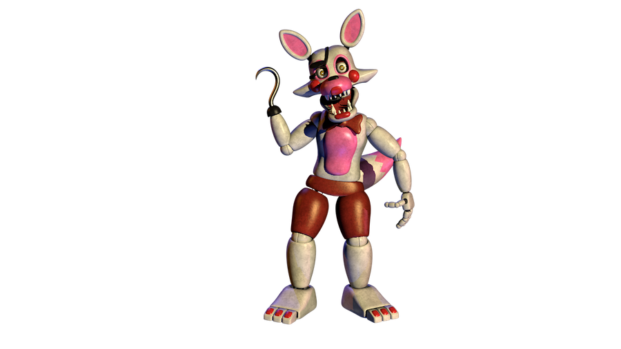 Withered Foxy WIP Model (Blender) : r/fivenightsatfreddys