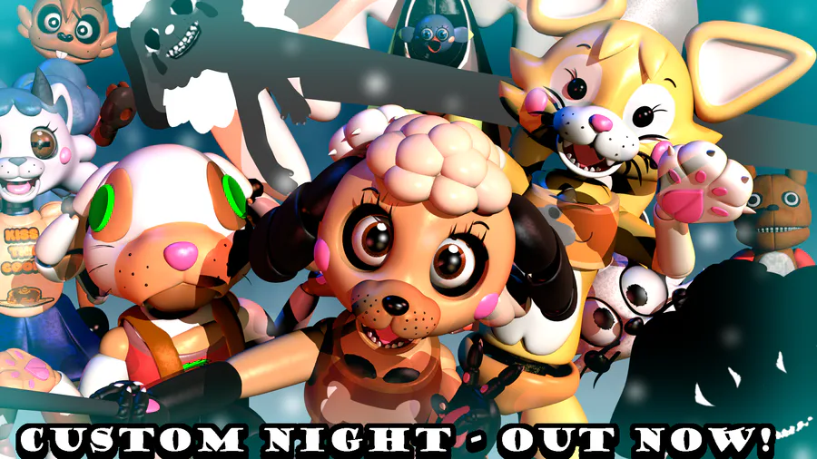 I redid the FNaF banner art for the games + some extra gamejolt ones! -  Update 2! : r/fivenightsatfreddys