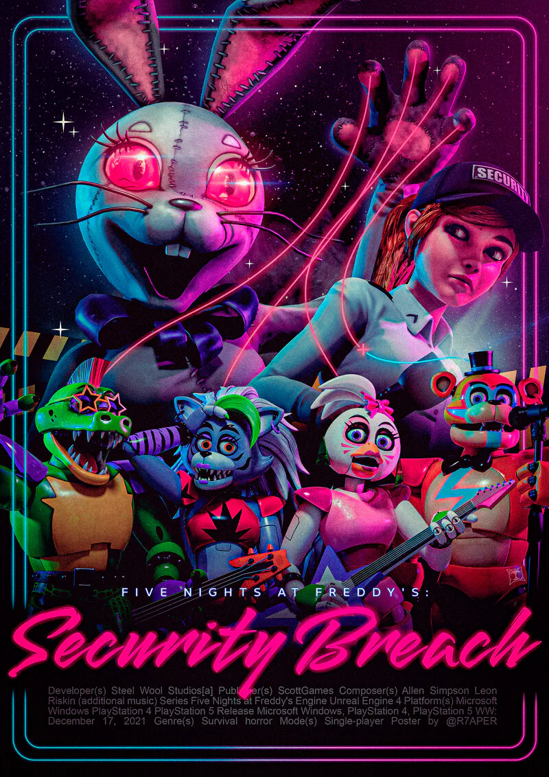 FNaF Security Breach Lite Edition by Unreal Game