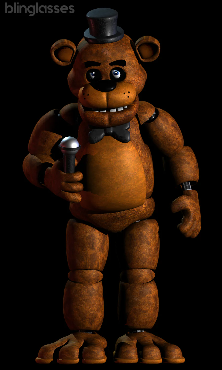 blinglasses on Game Jolt: Fnaf movie Freddy render (inspired by