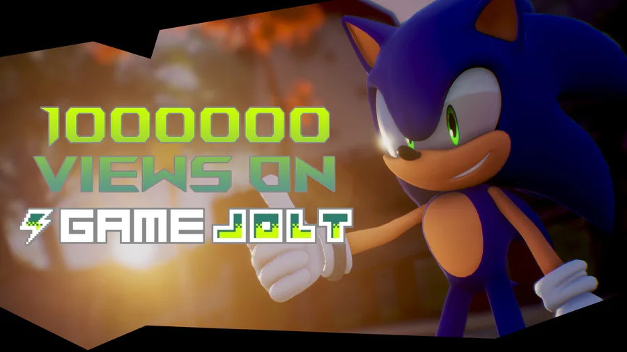 The Sonic Omens page has 1,000,000 views! 🌀 It's worth noting