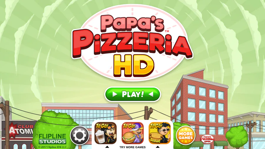 Papa's Pizzeria to go Game not working