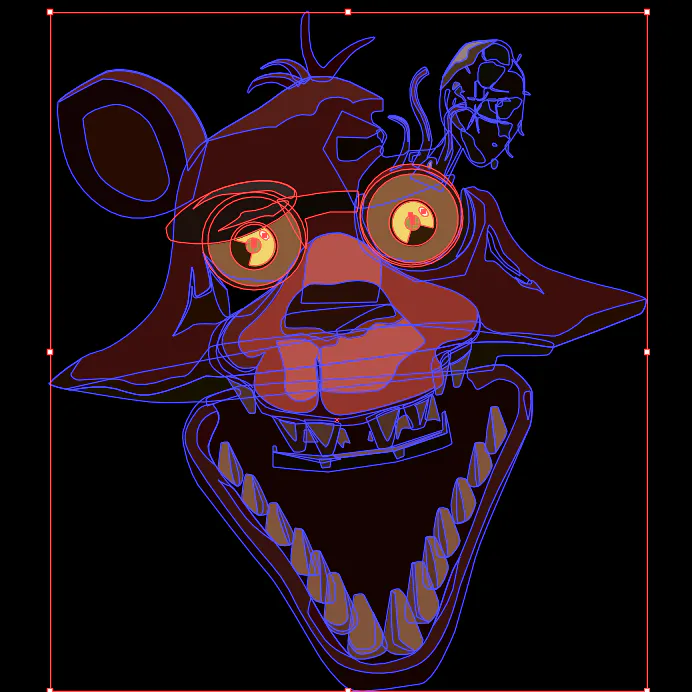Wildnick on Game Jolt: ok so unwithered foxy was going bad with the head  then i fixed it a