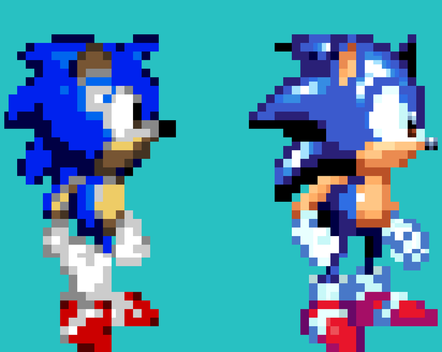 Pixilart - Sonic Sprites by Sonic-Gamer