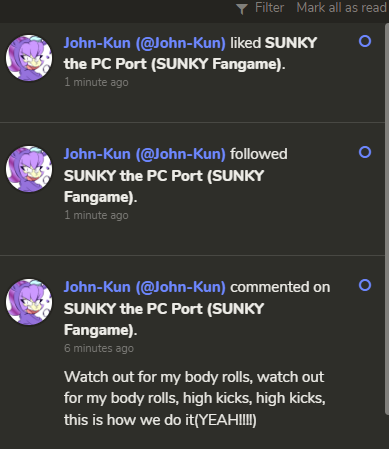 Sunky the PC Port (Sunky Fangame) 