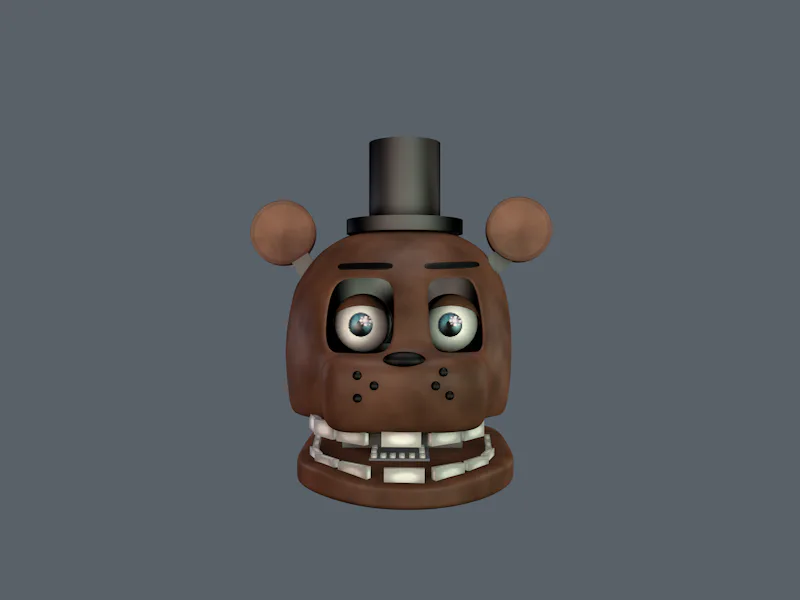 3D file FNAF / Five Nights at Freddy's Easter Bonnie Files For