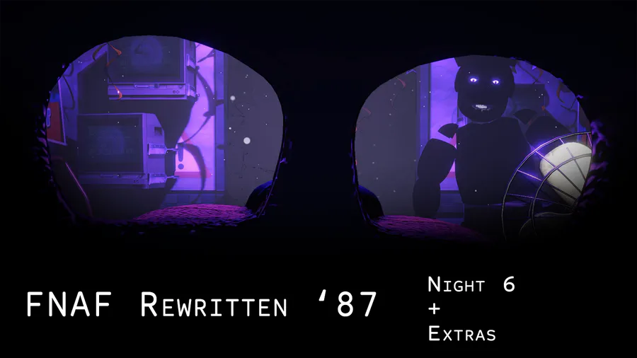 Five Nights at Freddy's 3 Full playthrough Nights 1-6 ,Extras, +