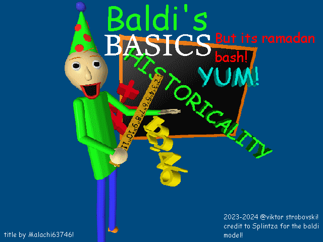 A Very Normal Baldi Mod 2!!!!!!!!!!!!! [Baldi's Basics] [Mods]