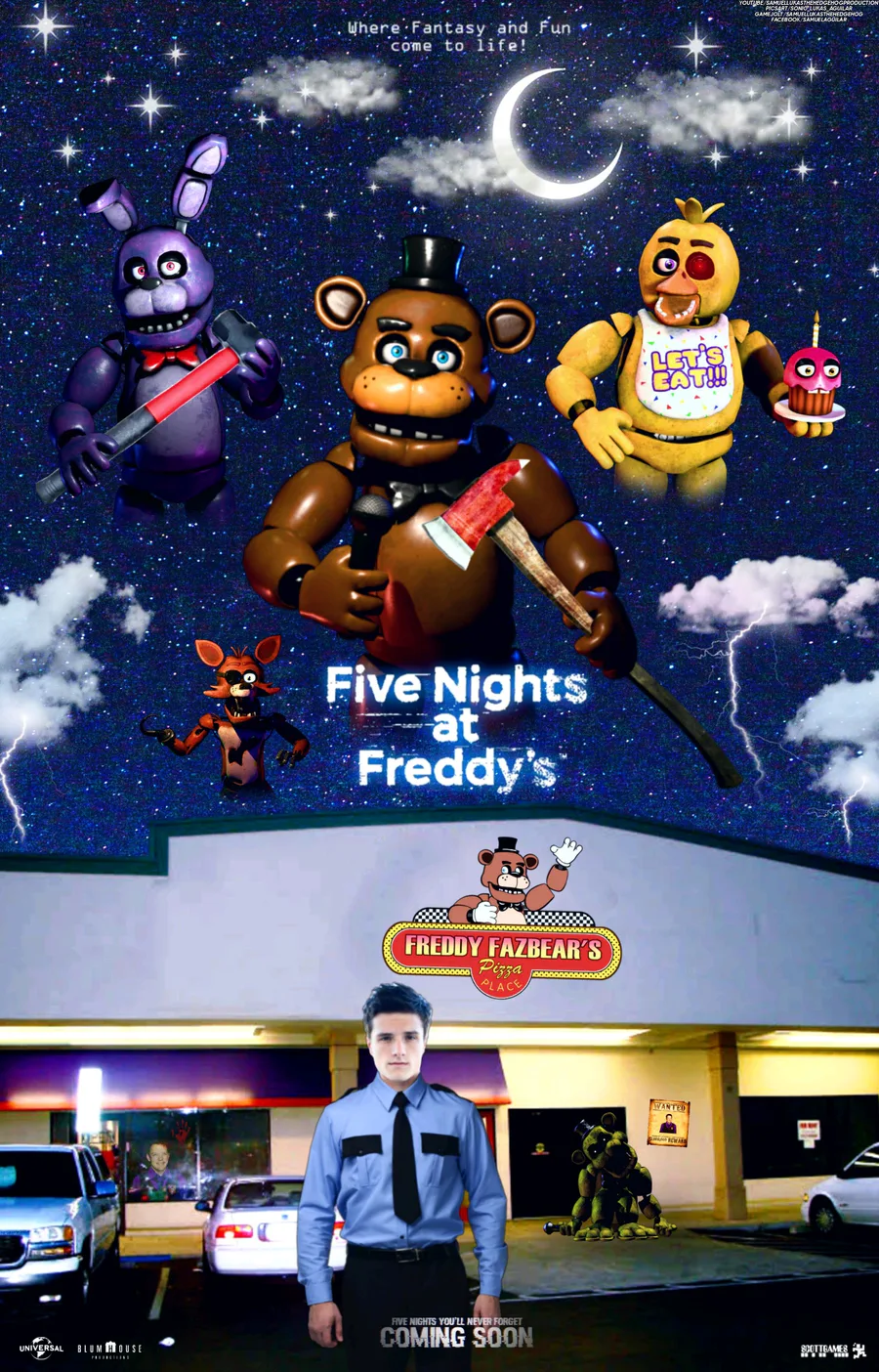 Samuel Lukas The Hedgehog on Game Jolt: Five Nights At Freddy's