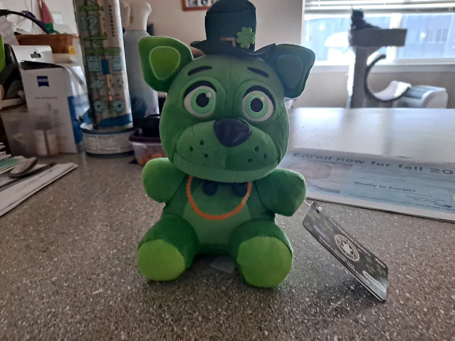 Funko Five Nights at Freddys Shamrock Freddy Exclusive 7 Plush