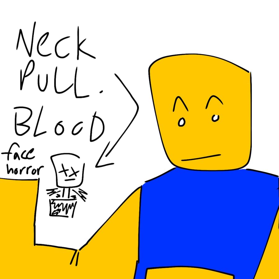 noob(roblox) - Drawception