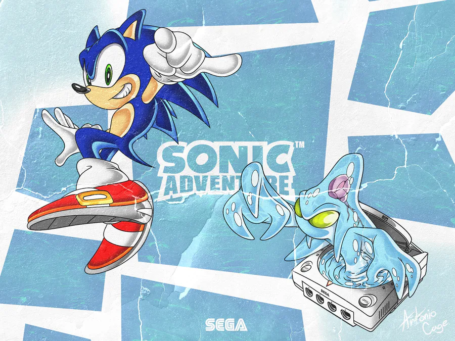 Hyper Sonic  Sonic, Y2k background, Sonic the hedgehog